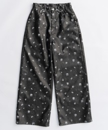MAISON SPECIAL（メゾンスペシャル） パンツ Vegan Leather Flower
