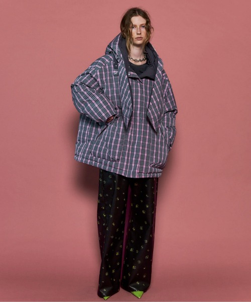MAISON SPECIAL フェイクレザー セットアップ シャツ パンツ MAISON SPECIAL(メゾンスペシャル)｜faux Leather Cut Off Pants