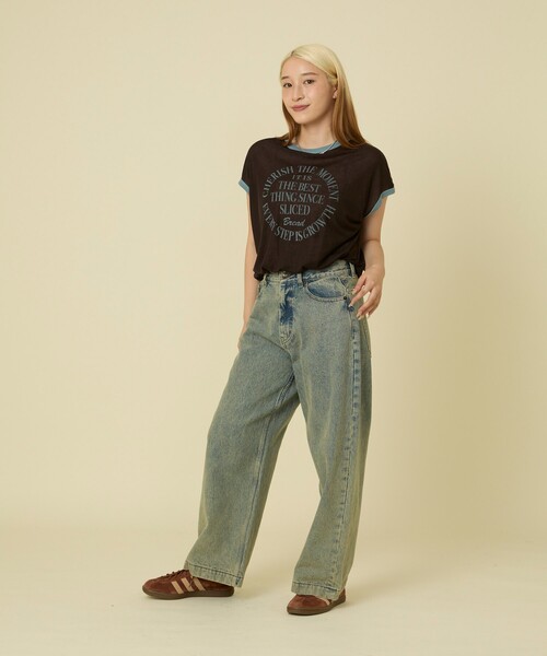 tシャツ シアーリンガーTシャツ レディース FRAMeWORK tシャツ シアーリンガーTee レディース : ZOZOTOWN