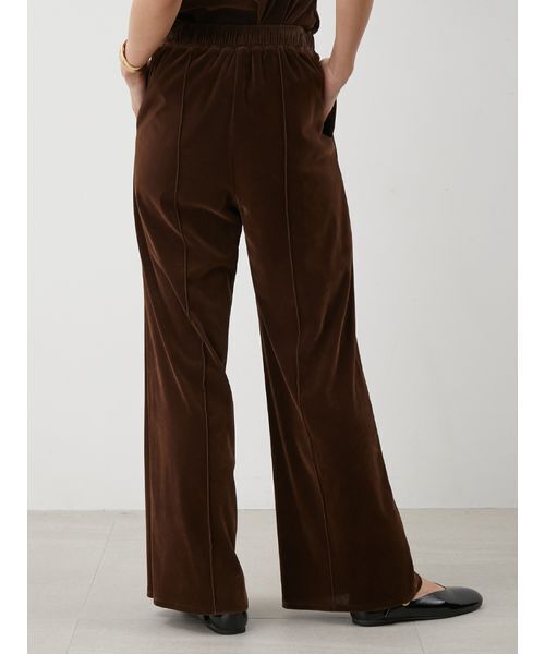 Mila Owen（ミラオーウェン） パンツ 「セットアップ対応」ベロアSET