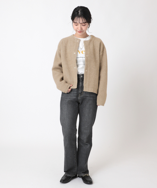 B.C STOCK（ベーセーストック） ニットカーディガン FREE