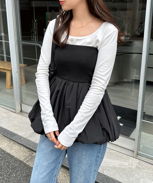 再値下げcygne ビスチェ Annie ペプラム ベアトップ 1サイズ黒 楽天市場】デニム ビスチェ トップス ペプラム ベアトップス