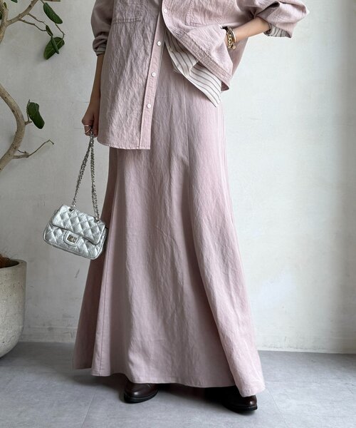 DouDou（ドゥドゥ） スカート 「セットアップ対応」ピグメントライク