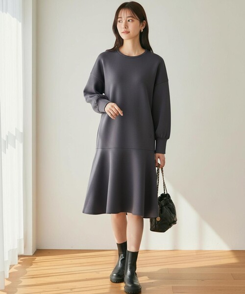 Feroux（フェルゥ） ワンピース バックリボンダンボール ワンピース