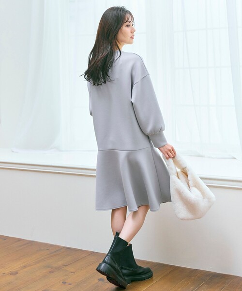 Feroux（フェルゥ） ワンピース バックリボンダンボール ワンピース