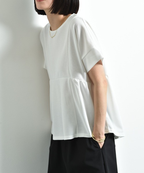 「INTERPLANET」 半袖カットソー FREE ブラック レディース_画像7