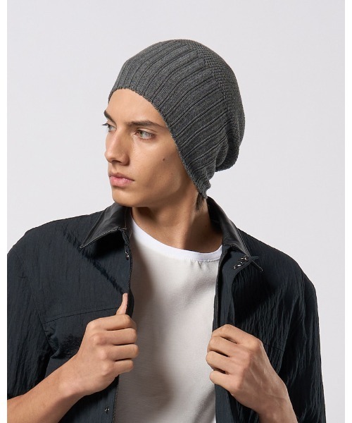 wjk ニット帽 ニットキャップ comfy 2-way knit watch メンズ