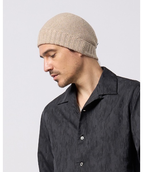 wjk ニット帽 ニットキャップ comfy 2-way knit watch メンズ