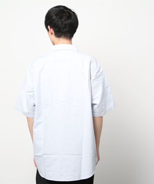 「THE NORTH FACE PURPLE LABEL」 半袖シャツ M グレー メンズの画像