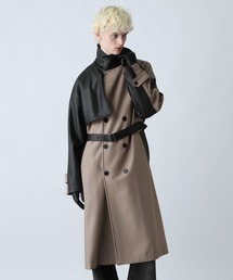 HARE（ハレ） トレンチコート コート レザーキリカエトレンチコート