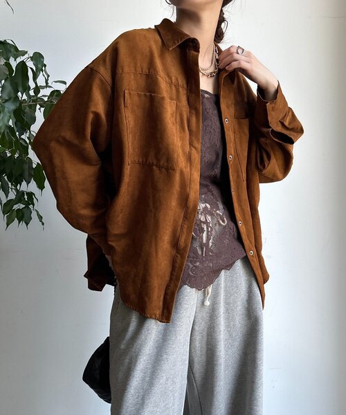 DouDou（ドゥドゥ） コート アウター 「セットアップ対応」フェイク