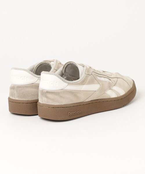 「Reebok」 ローカットスニーカー 24.5cm ベージュ レディース_画像2