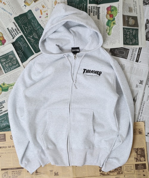 THRASHER（スラッシャー） パーカー THRASHER MAG LOGO SWEAT L/S 