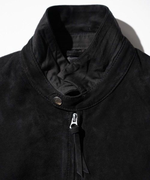 ブルゾン アウター SUNNY SPORTS GOLF / サニースポーツゴルフ LEATHER SWING TOP レザー スイングトップ メンズの画像
