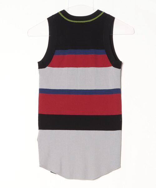 UN3D.（アンスリード） ノースリーブニット FREE ブラック レディース