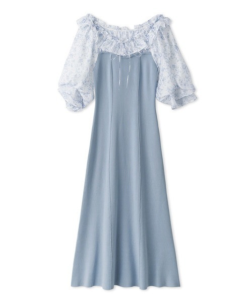 「SNIDEL」 ニットワンピース FREE モカ レディース_画像3