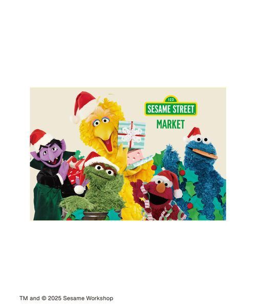 SESAME STREET(セサミストリート) 文房具 「COZY HOLIDAY」ポスト SESAME STREET(セサミストリート) 文房具 「COZY HOLIDAY」ポスト