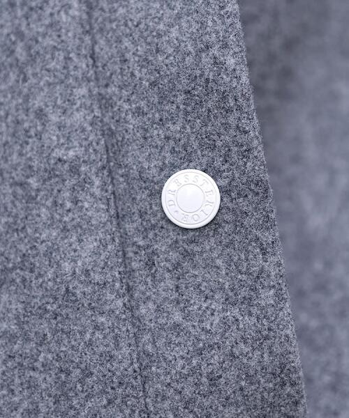 DRESSTERIOR（ドレステリア） ダッフルコート コート グレー メルトン