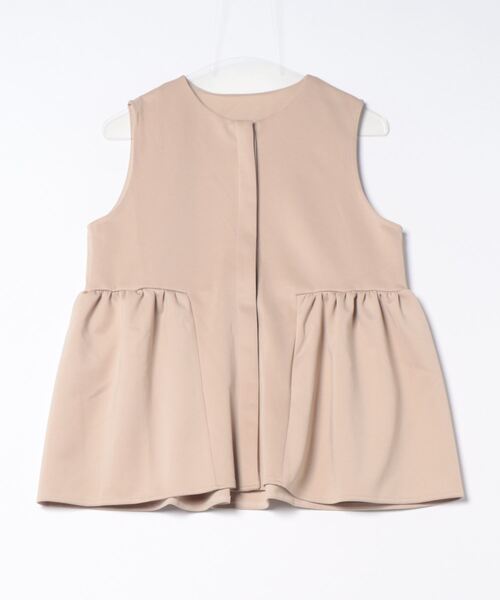 「visage」 ベスト FREE ベージュ レディース_画像5