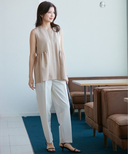 「visage」 ベスト FREE ベージュ レディース_画像6