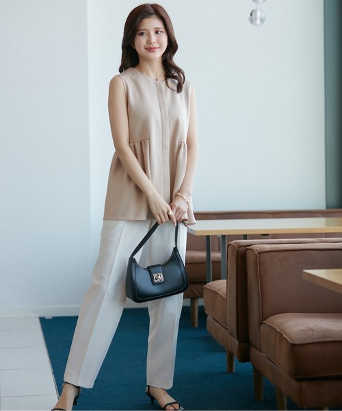 「visage」 ベスト FREE ベージュ レディース_画像7