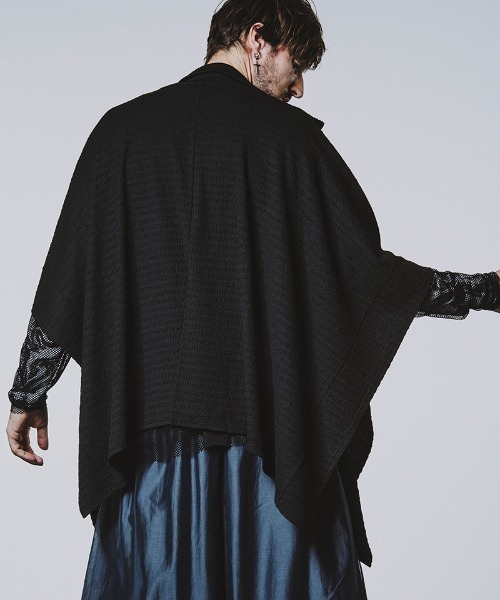 NO ID.（ノーアイディー） ポンチョ ONE SIZE ホワイト メンズ