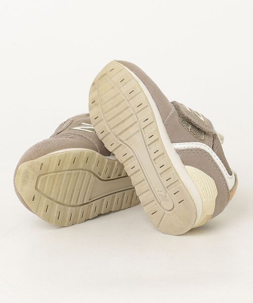 「New Balance」 「KIDS」ローカットスニーカー 12cm ブラウン キッズ_画像3
