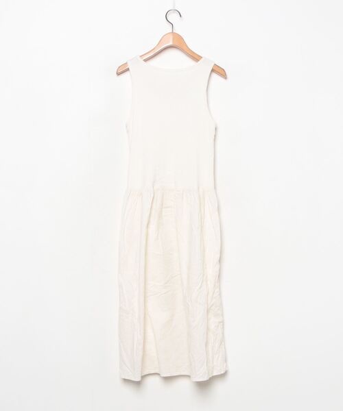 「nest Robe」 ノースリーブワンピース - ベージュ レディース_画像2