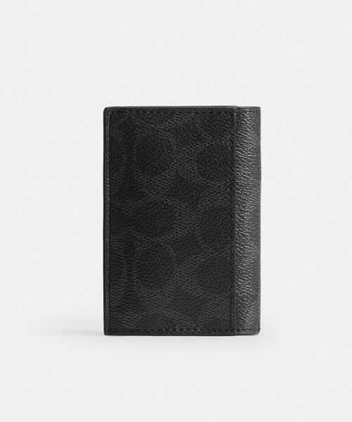 COACH バイフォルド カード ケース シグネチャー コーテッド キャンバス COACH（コーチ） カードケース バイフォルド カード ケース