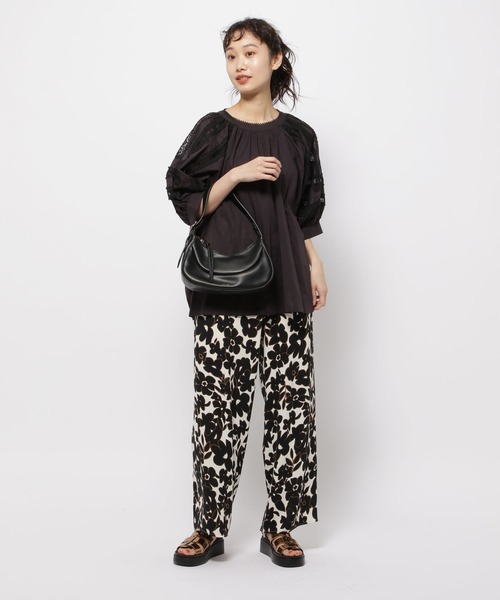 niko and…（ニコアンド） イージーパンツ FREE ホワイト レディース