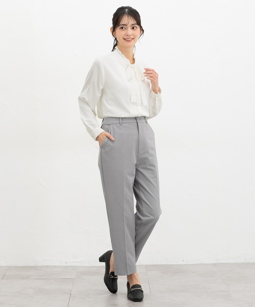 スタンドフリルボウタイブラウス NOBLE｜スタンドフリルボウタイブラウス | Rakuten Fashion(楽天