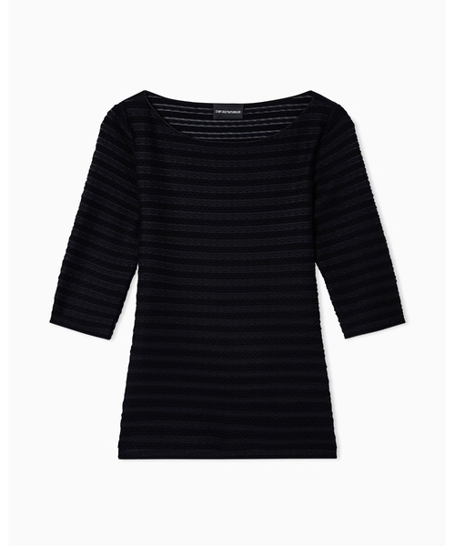 EMPORIO ARMANI ニット セーター 「エンポリオ アルマーニ」七分袖
