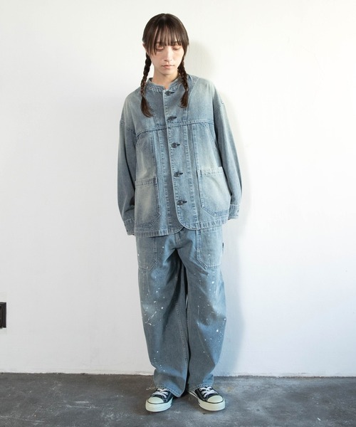 URCH RNA デニムジャケット gジャン J2176 フレンチワークのマルシェ URCH RNA デニムジャケット gジャン J2176 フレンチワークのマルシェ