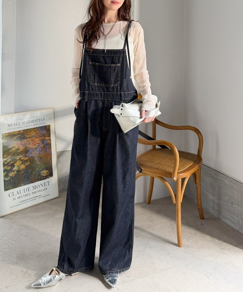 Java サロペット オーバーオール ジャバコラボ」スタイルアップを