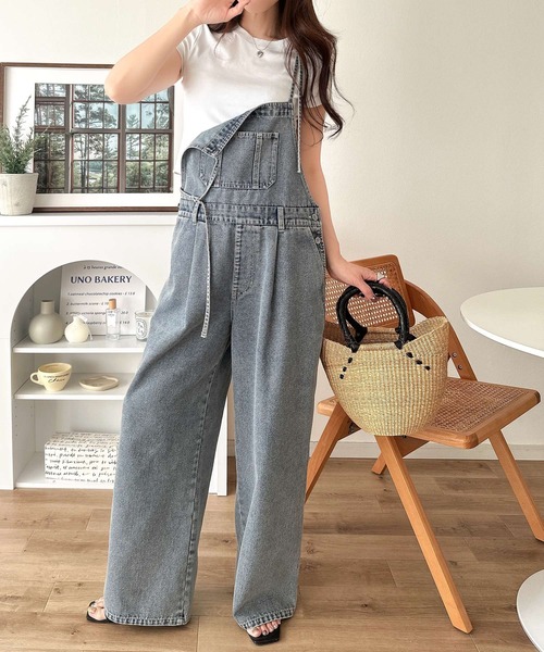 Java サロペット オーバーオール ジャバコラボ」スタイルアップを