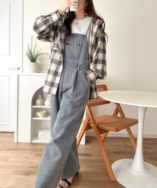 Java サロペット オーバーオール ジャバコラボ」スタイルアップを