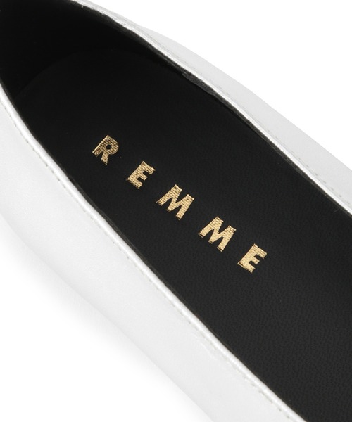 REMME（レメ） パンプス 「REMME/レメ」SHEEP LEATHERフラットシューズ