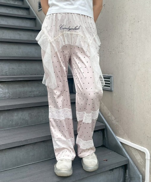 Candy Stripper（キャンディーストリッパー） パンツ LACE TRIM