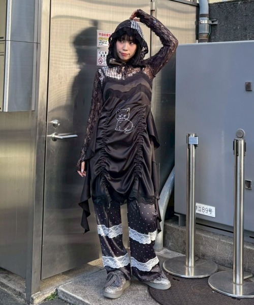 Candy Stripper（キャンディーストリッパー） パンツ LACE TRIM