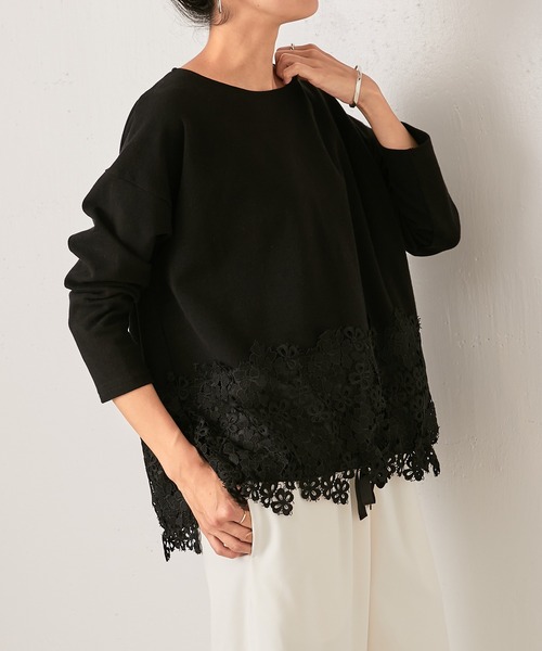 BEARDSLEY（ビアズリー） 長袖カットソー FREE ブラック レディース