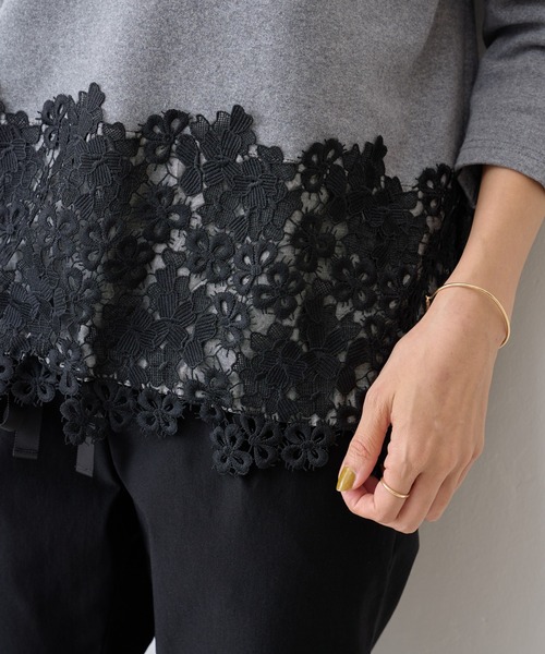 BEARDSLEY（ビアズリー） 長袖カットソー FREE ブラック レディース