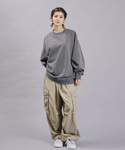 「（What it isNt）ART BY MARKGONZALES」 スウェットカットソー FREE ライトグレー レディース_画像7