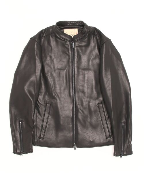 NANO universe（ナノ・ユニバース） レザージャケット M ブラック