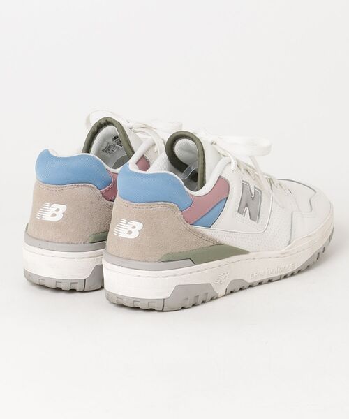 「New Balance」 ローカットスニーカー 25.5cm ホワイト メンズ_画像2