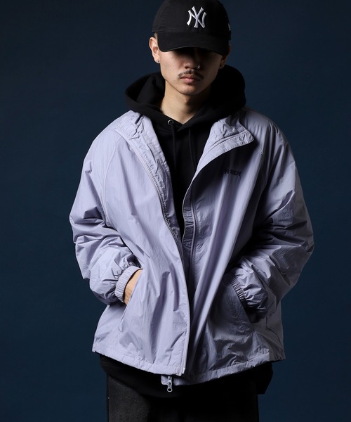 「NERDY」 ナイロンブルゾン M パープル メンズ_画像8