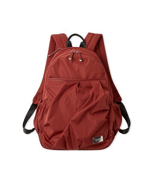 デイバック リュック eco レザーミックスバックパック/撥水 レディースの画像