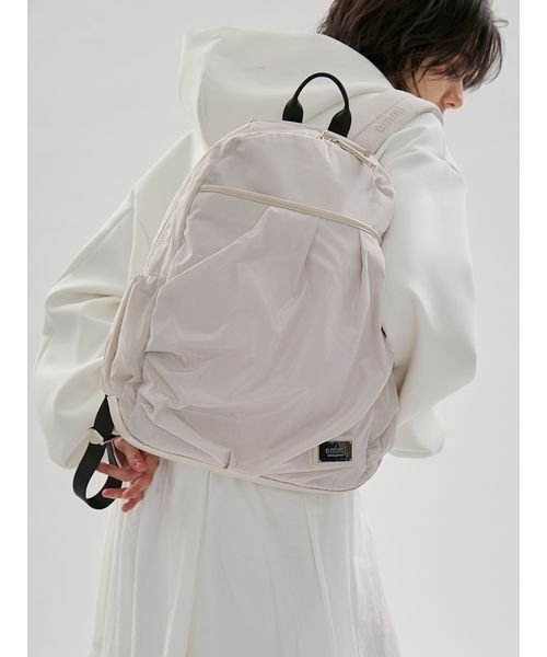デイバック リュック eco レザーミックスバックパック/撥水 レディースの画像