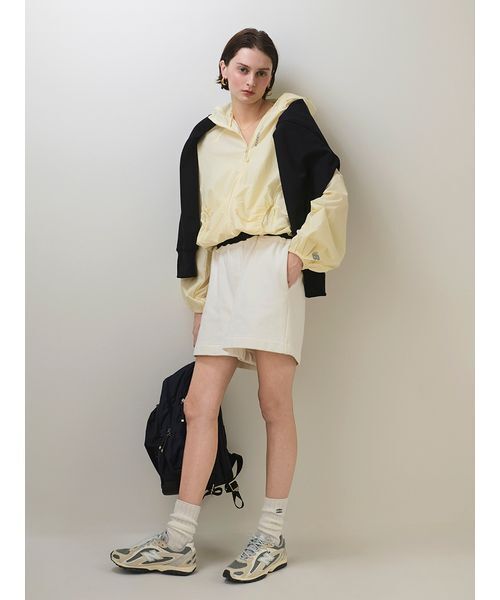 デイバック リュック eco レザーミックスバックパック/撥水 レディースの画像