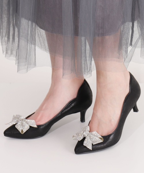 「artemis by DIANA」 パンプス 23.0cm シルバー レディース_画像5