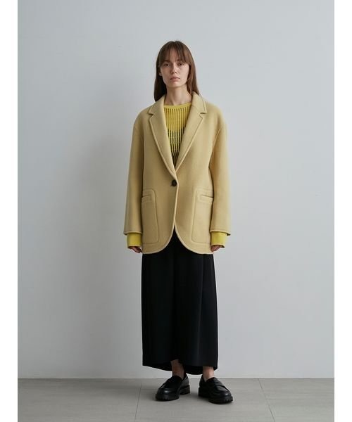 「styling/」 テーラードジャケット 0 イエロー レディース_画像6